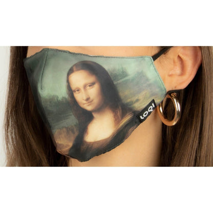 Non Medical Loqi Museum Print Face Masks - ONLINE ONLYPPEMona Lisa Mask