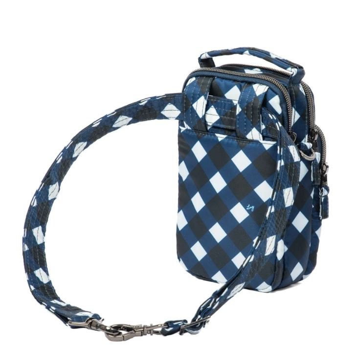 Lug Skeeter Mini 2 Convertible Crossbody - ClearanceCrossbody BagGingham Navy