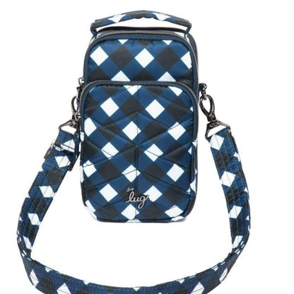 Lug Skeeter Mini 2 Convertible Crossbody - ClearanceCrossbody BagGingham Navy