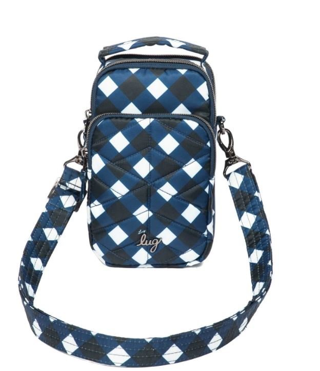 Lug Skeeter Mini 2 Convertible Crossbody - ClearanceCrossbody BagGingham Navy