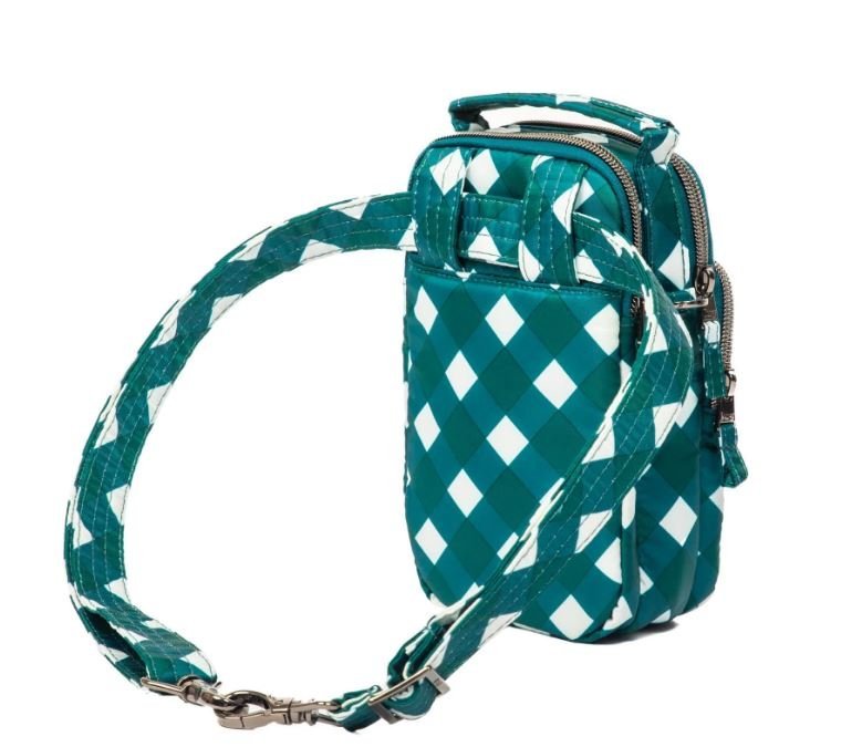 Lug Skeeter Mini 2 Convertible Crossbody - ClearanceCrossbody BagGingham Evergreen