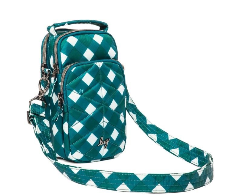 Lug Skeeter Mini 2 Convertible Crossbody - ClearanceCrossbody BagGingham Evergreen