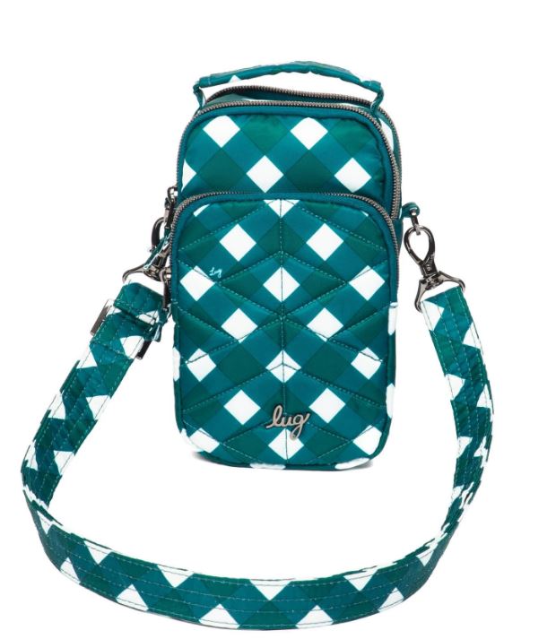 Lug Skeeter Mini 2 Convertible Crossbody - ClearanceCrossbody BagGingham Evergreen