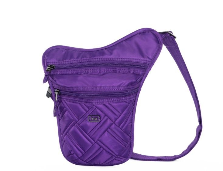 Lug Slingshot Convertible Crossbody BagCrossbody BagGrape Purple