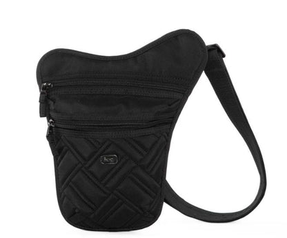 Lug Slingshot Convertible Crossbody BagCrossbody BagBrushed Black