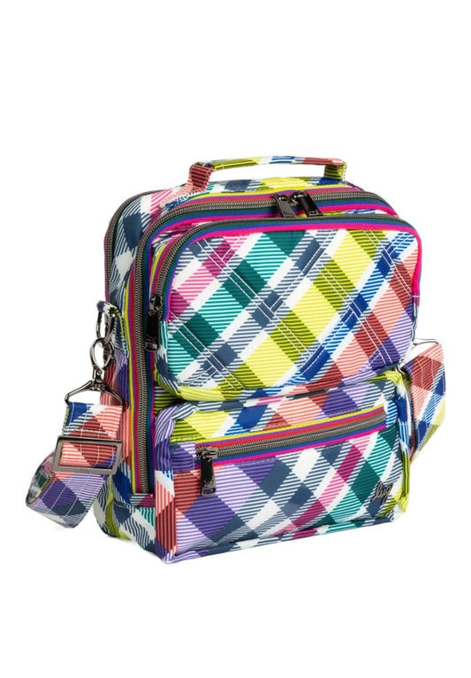 Product Image – Lug Wrangler Crossbody BagBagPlayful Plaid
