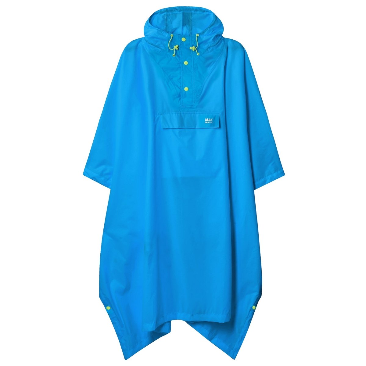 Mac In A Sac Unisex Packable Waterproof Poncho