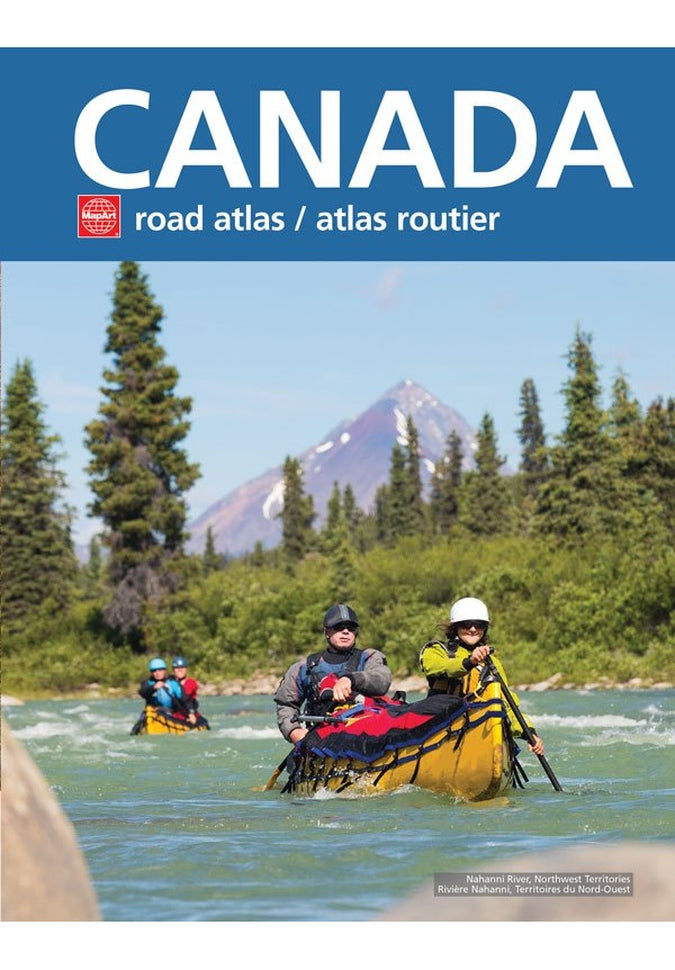 MapArt Canada Road Atlas - 2024 Edition - See All Travel Guides & Maps products