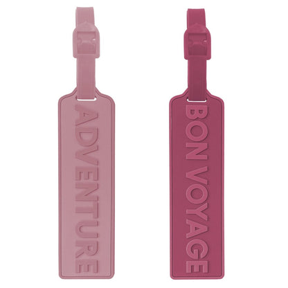 Mine By Mytagalongs Set of 2 Adventure Luggage Tags