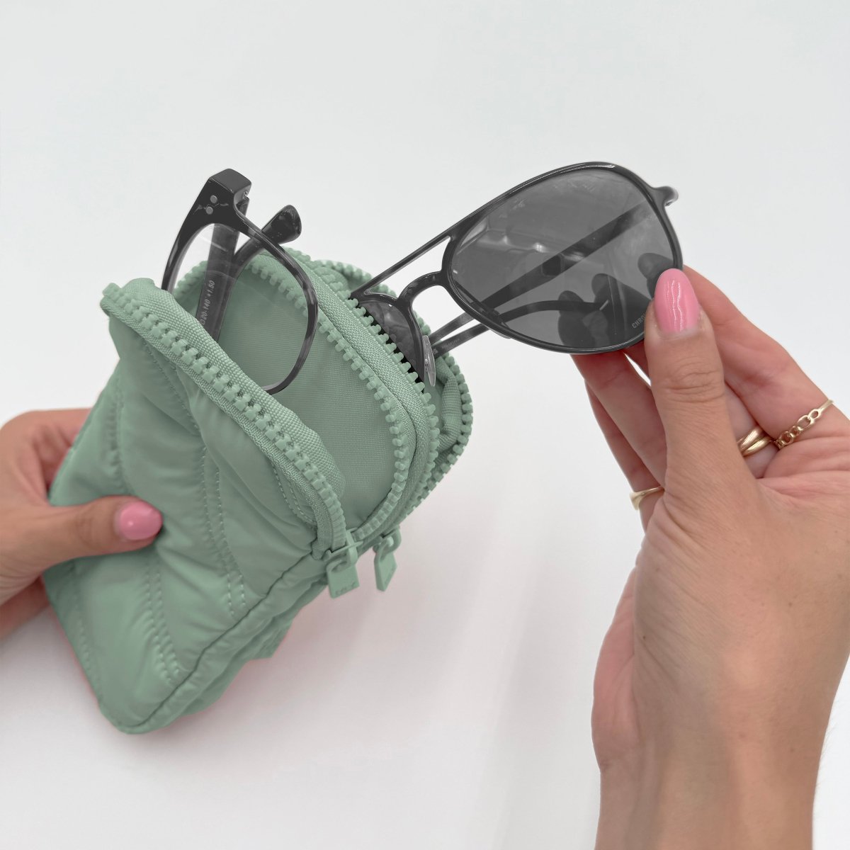 Mytagalongs Double Eye Glasses Case