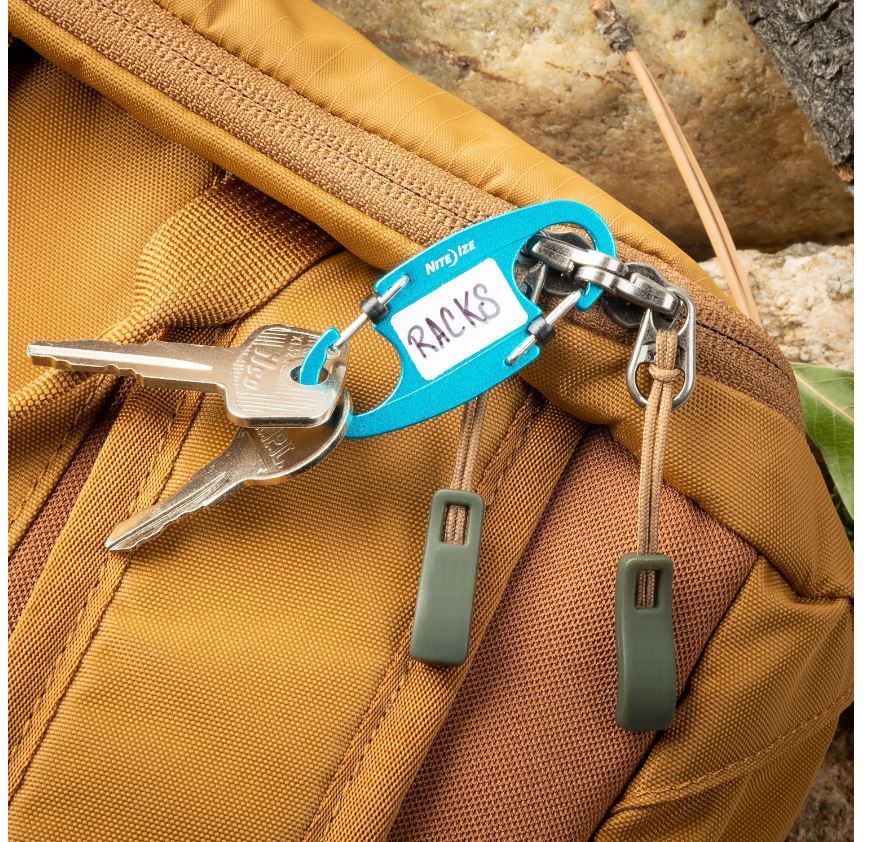 Nite Ize Identikey Slidelock Dual Carabiner 2 PackS - Biner