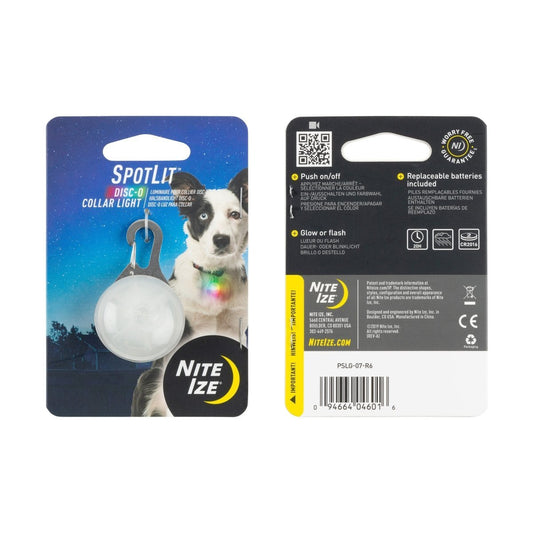 Product Image – Nite Ize SPOTLIT® COLLAR LIGHTDisc - O