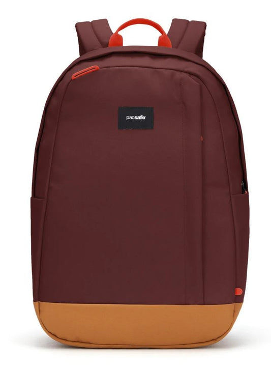 Product Image – Pacsafe Go 25L Anti - Theft BackpackBackpacksGarnet Red