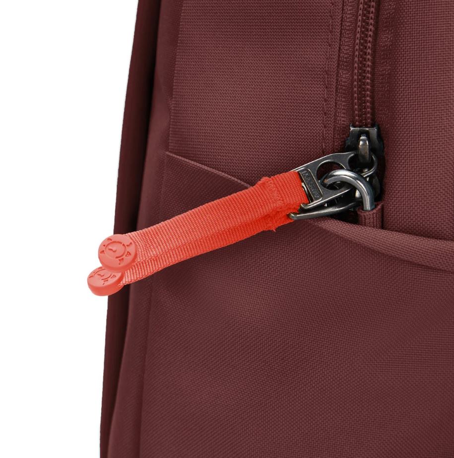 Pacsafe Go 25L Anti - Theft BackpackBackpacksGarnet Red