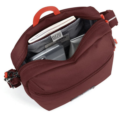 Pacsafe Go Anti - Theft Festival CrossbodyCrossbodyGarnet Red