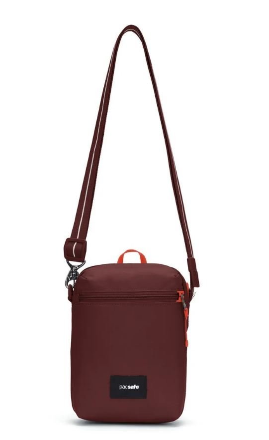 Pacsafe Go Anti - Theft Festival CrossbodyCrossbodyGarnet Red