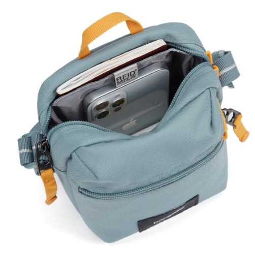 Pacsafe Go Anti - Theft Micro Crossbody - ClearanceCrossbodyCoastal Blue