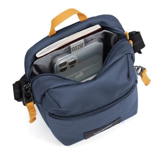 Pacsafe Go Anti - Theft Micro Crossbody - ClearanceCrossbodyCoastal Blue