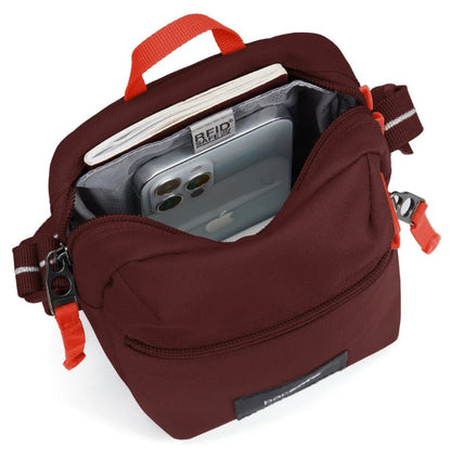 Pacsafe Go Anti - Theft Micro CrossbodyCrossbodyGarnet Red