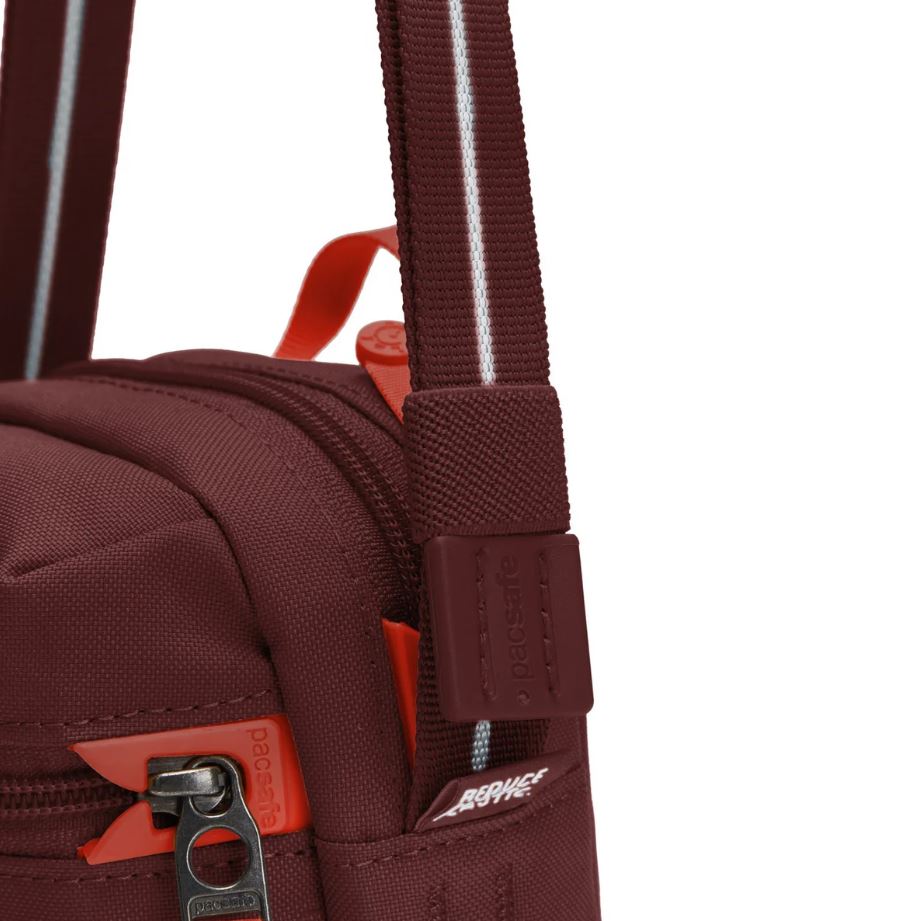 Pacsafe Go Anti - Theft Micro CrossbodyCrossbodyGarnet Red