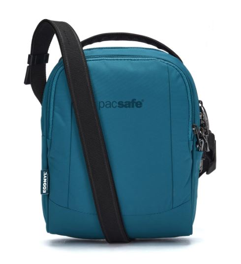 Pacsafe Metrosafe LS100 Anti - Theft Econyl® Crossbody BagCrossbody BagTidal Teal