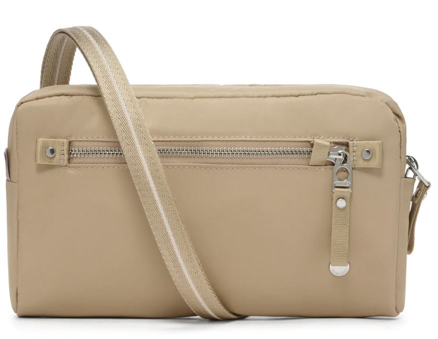 Pacsafe W Anti - Theft 3 - In - 1 SlingCrossbodyTaupe