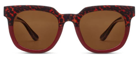 Product Image – Peepers Carpe Diem SunglassesLeopard Tortoise/Red