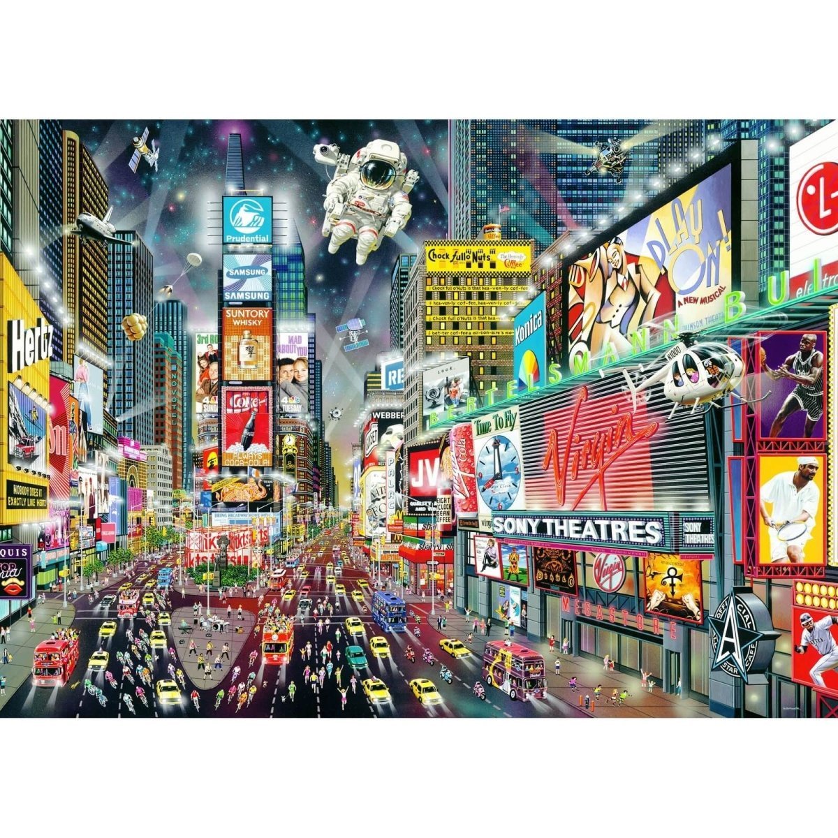 Peter Pauper Press Jigsaw PuzzlesGameTimes Square, New York