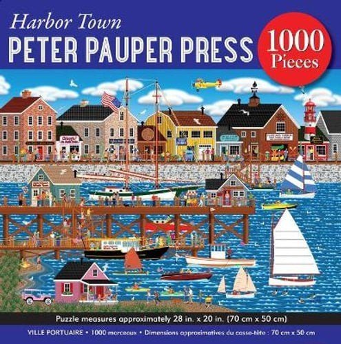 Peter Pauper Press Jigsaw PuzzlesGameHarbour Town