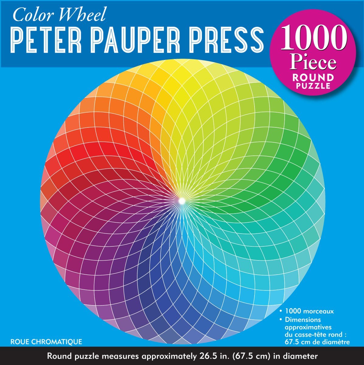 Peter Pauper Press Jigsaw PuzzlesGameColour Wheel - Round Puzzle