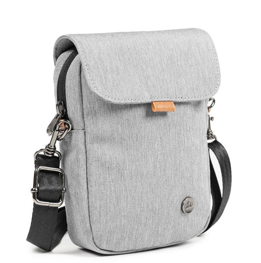 Product Image – PKG Carry Goods - Burrard Recycled CrossbodyCrossbody BagLight Grey