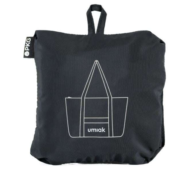 PKG Carry Goods - umiak 33L Recycled Packable ToteTote BagBlack