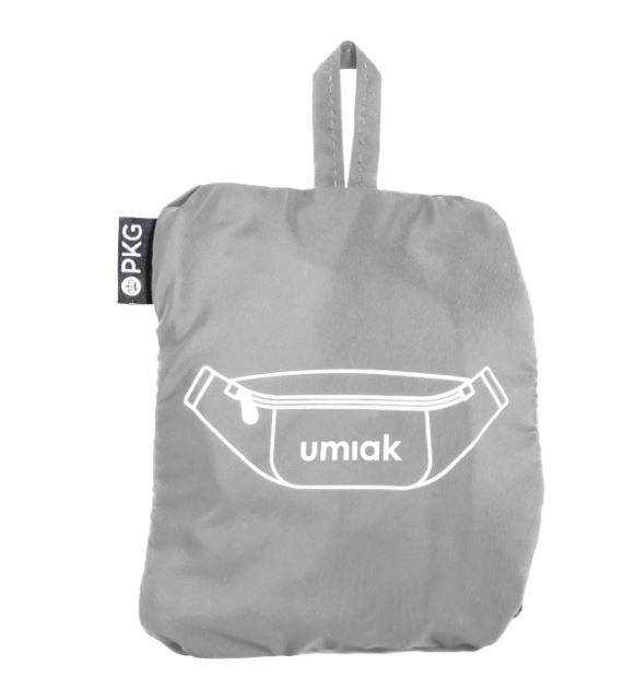 PKG Carry Goods - umiak 3L Recycled Packable CrossbodyWaist packLight Grey