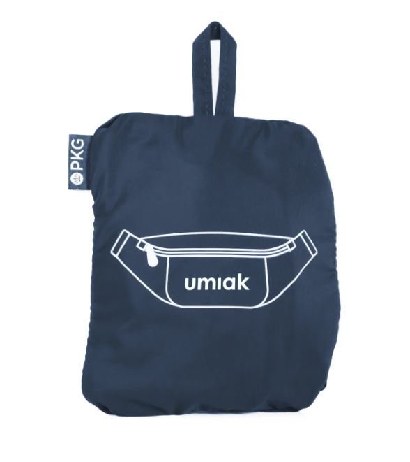 PKG Carry Goods - umiak 3L Recycled Packable CrossbodyWaist packNavy