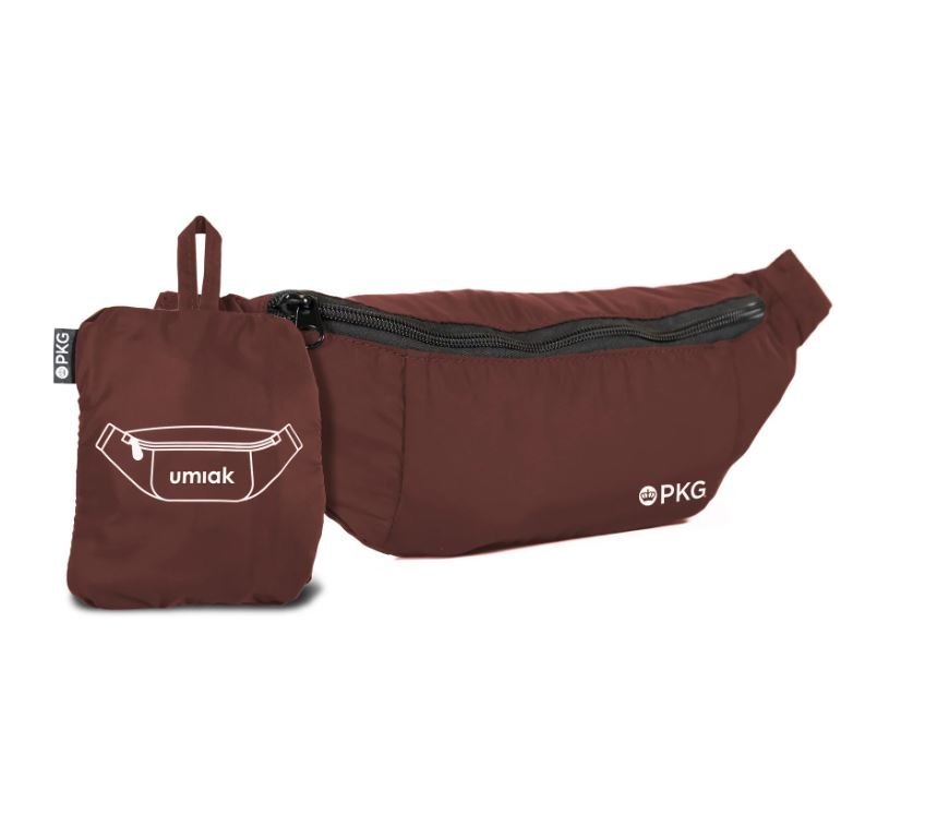 PKG Carry Goods - umiak 3L Recycled Packable CrossbodyWaist packRum Raisin