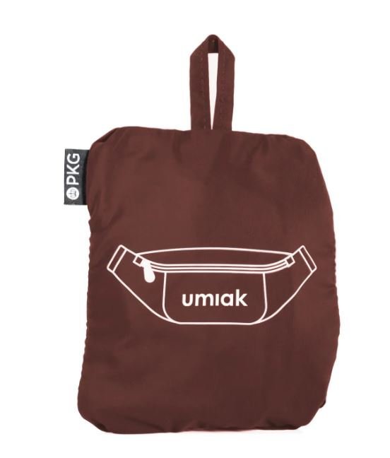 PKG Carry Goods - umiak 3L Recycled Packable CrossbodyWaist packForest Green