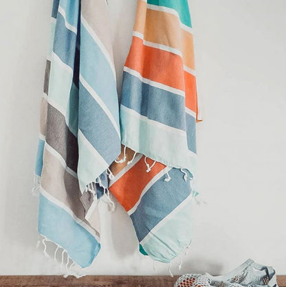 Pokoloko Turkish Towel - Ariel, Emma & Thick StripeTowelsThick Stripe Bon Bon