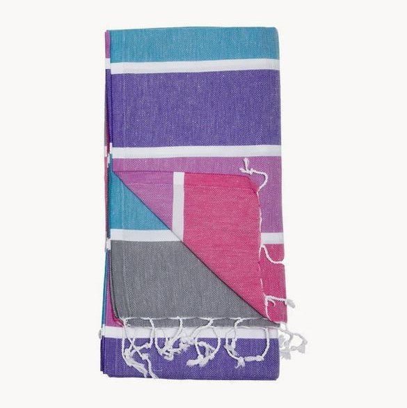 Pokoloko Turkish Towel - Ariel, Emma & Thick StripeTowelsThick Stripe Bon Bon