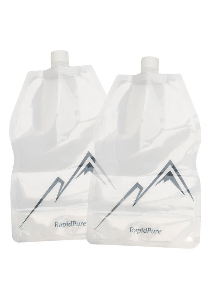 RapidPure 1.5L Collapsible Water Bottle - 2 Pack