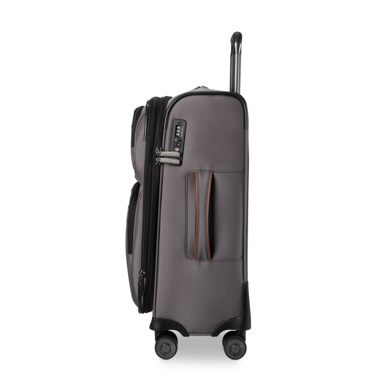 Ricardo Beverly Hills Montecito 3.0 softside carry-on spinner—lightweight, TSA lock, expandable, retractable handle.