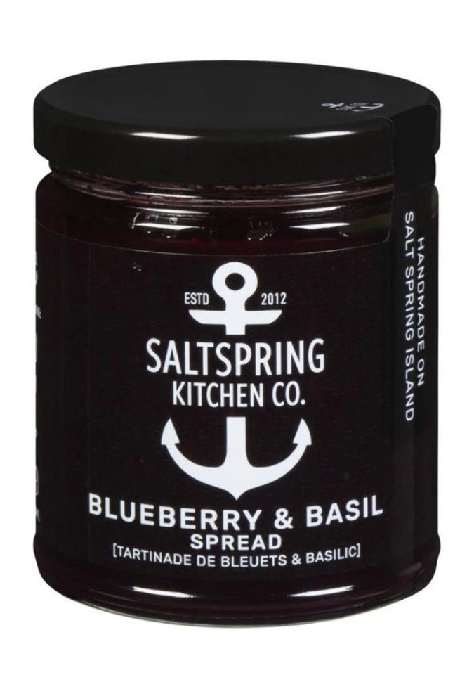 SaltSpring Kitchen Co. Blueberry & Basil Spread