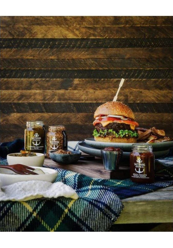 SaltSpring Kitchen Co. Gourmet Burger Trio Collection Gift Box