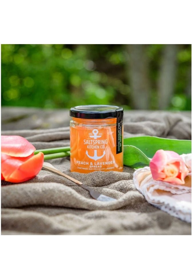 SaltSpring Kitchen Co. Peach & Lavender Spread