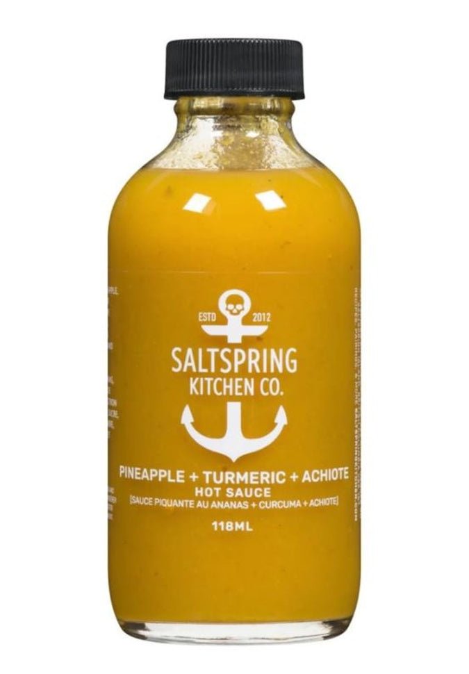 SaltSpring Kitchen Co. Pineapple & Turmeric & Achiote Hot Sauce