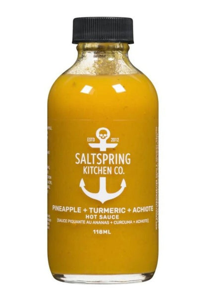 SaltSpring Kitchen Co. Pineapple & Turmeric & Achiote Hot Sauce