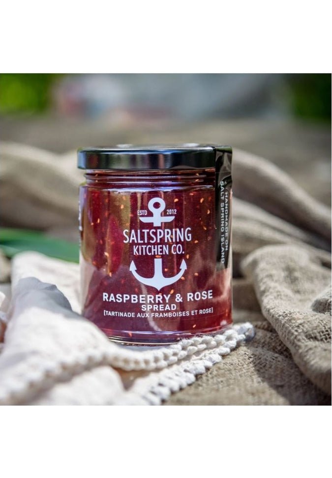 SaltSpring Kitchen Co. Raspberry & Rose Spread