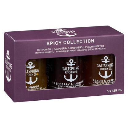 SaltSpring Kitchen Co. Spicy Trio Collection Gift Box