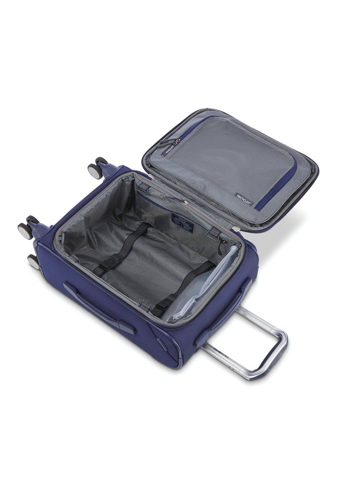 Samsonite Ascentra Spinner Carry - OnLuggageIris Blue