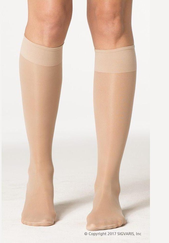 SIGVARIS SHEER FASHION FOR WOMENCompression SocksANatural