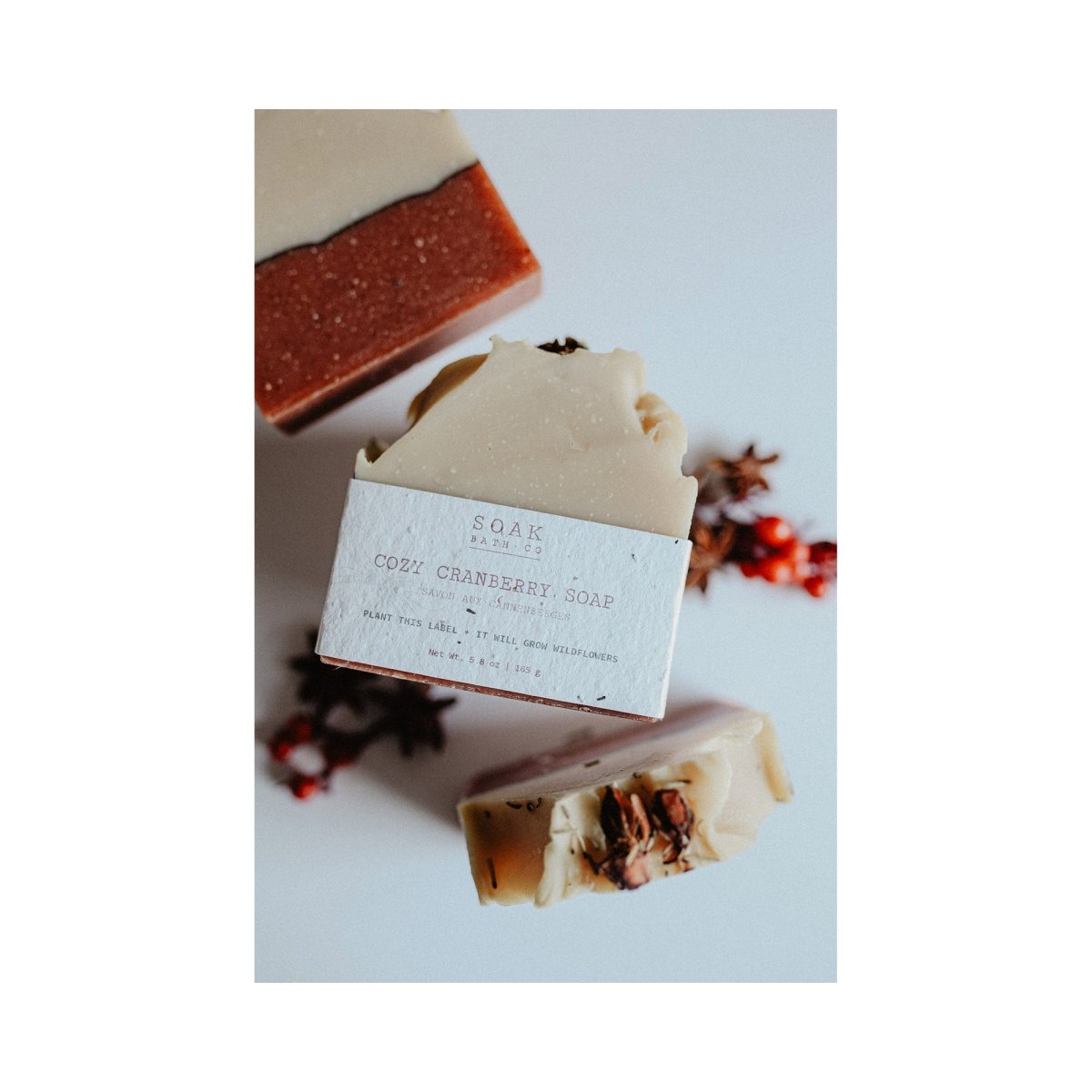 SOAK Bath Co. Bar Soaps Holiday Collection